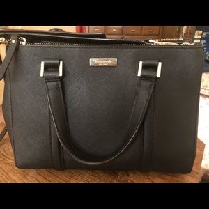 Kate space black crossbody laurel bag